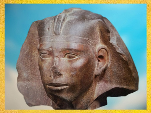 D’après le pharaon Didoufri, à tête de sphinx, vers 2565 - 2558 avjc, IVe dynastie, Ancien Empire, Égypte ancienne. (Marsailly/Blogostelle)