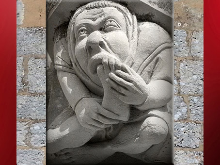 D'après les gargouilles de Notre-Dame de Paris, sculptures, 1163-début XIVe siècle, art gothique, restauration XIXe siècle. (Marsailly/Blogostelle)