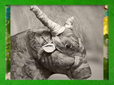 D'après un taureau Apis momifié, Égypte Ancienne. (Marsailly/Blogostelle)