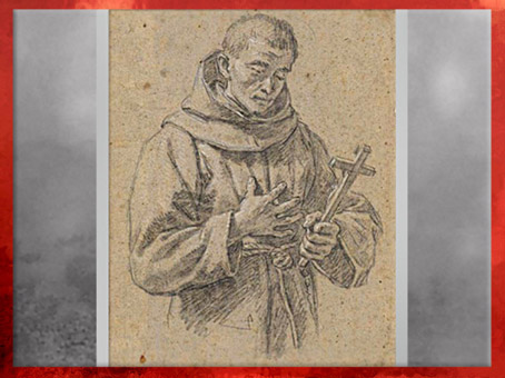 D'après saint François et la croix, Etienne Parrocel, XVIe siècle, Renaissance. (Marsailly/Blogostelle)