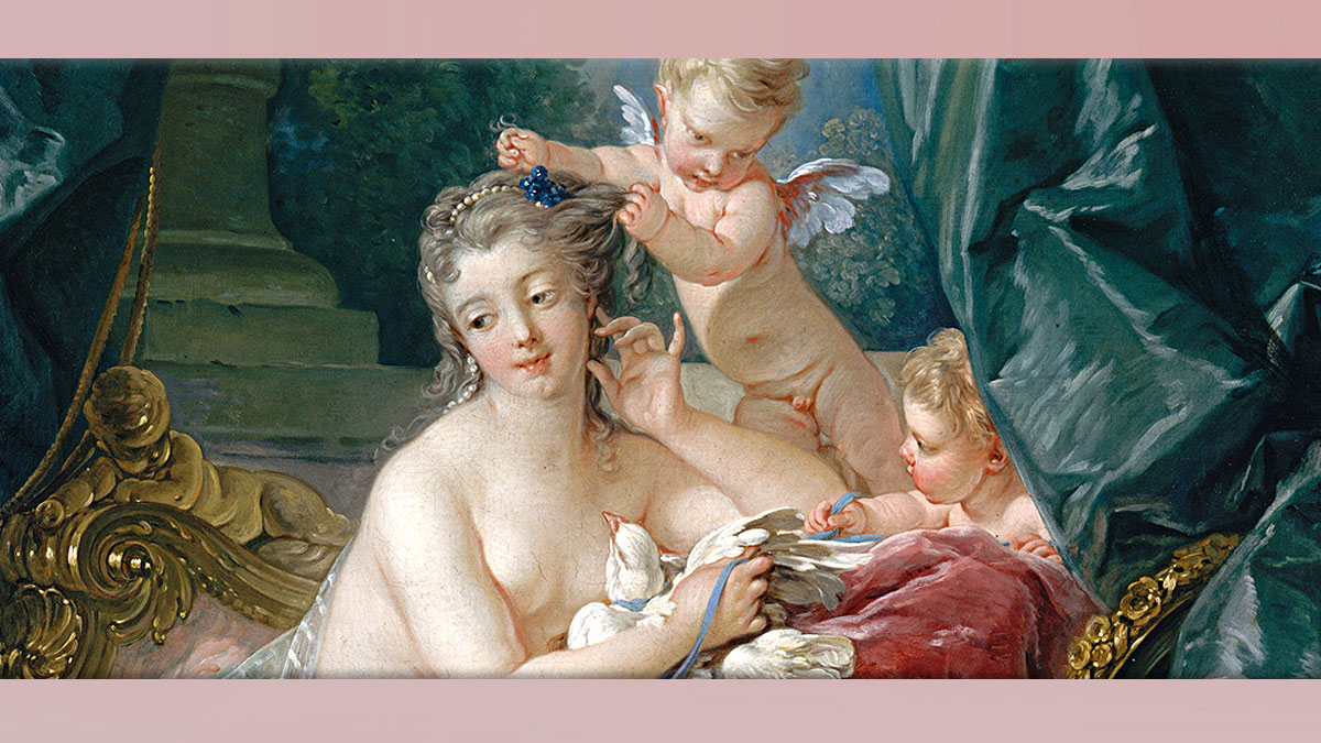 D'après l'art au 18e siècle, le Rocaille, Boucher, histoire de l'art. (Marsailly/Blogostelle)