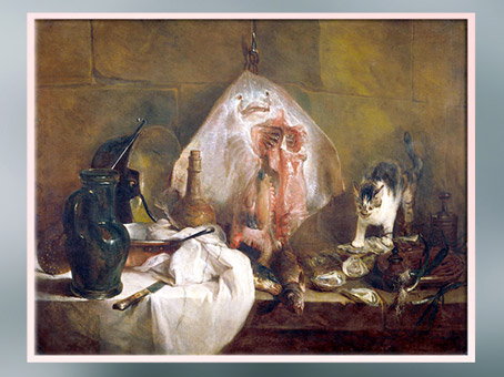 D’après La Raie, de Jean-Baptiste Siméon Chardin, vers 1725 - 1726, huile sur toile, France, XVIIIe siècle. (Marsailly/Blogostelle)