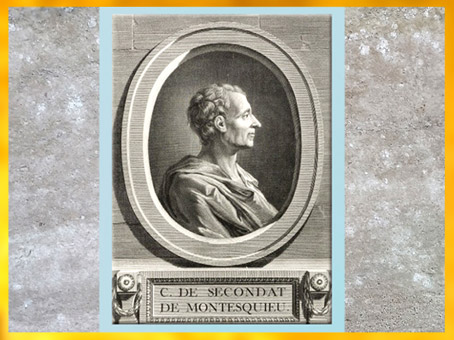 D’après Montesquieu, portrait, estampe, gravure B. L. Henriquet, France, XVIIIe siècle. (Marsailly/Blogostelle)