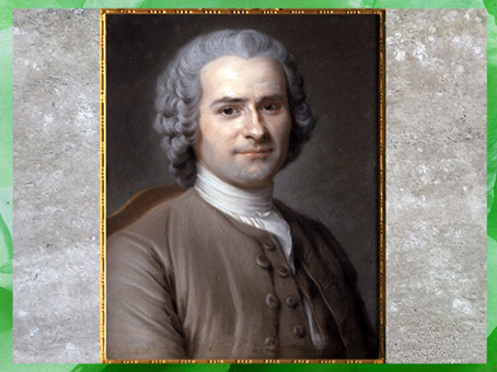 D’après un portrait de Jean-Jacques Rousseau, de Maurice Quentin de La Tour, 1764 apjc, France, XVIIIe siècle. (Marsailly/Blogostelle)