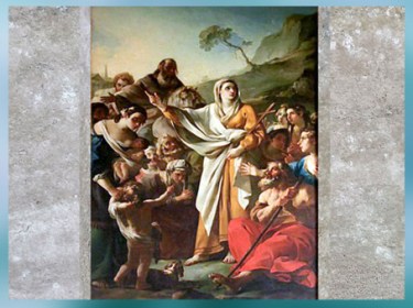 D’après la Prédication de Sainte Marthe, de Joseph-Marie Vien, 1747-1751, église Sainte Marthe, Tarascon, France, XVIIIe siècle, Néoclassique. (Marsailly/Blogostelle)