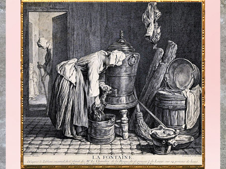 D’après La Fontaine, de Charles-Nicolas Cochin, 1739, Eau-forte d'après Jean Siméon, gravure, XVIIIIe siècle France, XVIIIe siècle, période Néoclassique. (Marsailly/Blogostelle)