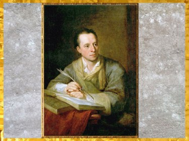 D’après Johann Joachim Winckelmann, portrait d’Angelika Kauffmann, 1764, huile sur toile, XVIIIe siècle, Néoclassique. (Marsailly/Blogostelle)