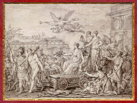 D’après Le Triomphe de la Constitution de 1793, , France, XVIIIe siècle. (Marsailly/Blogostelle)