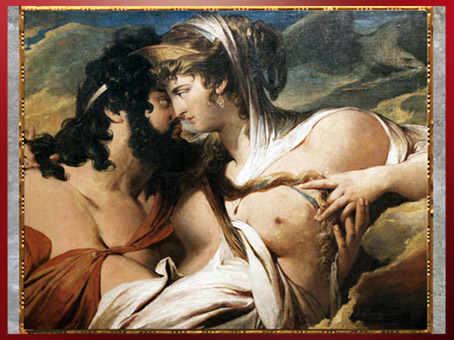 D’après Jupiter séduit par Junon sur le mont Ida, de James Barry, 1790-1799, huile sur toile, fin XVIIIe siècle. (Marsailly/Blogostelle) 