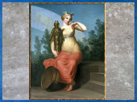 D’après La Philosophie, allégorie, de Nicolaï Abraham Abildgaard, 1802, huile sur toile, début XIXe siècle. (Marsailly/Blogostelle)