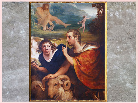 D’après Edmund Burke et James Barry, 1776, huile sur toile de James Barry, fin XVIIIe siècle. (Marsailly/Blogostelle)