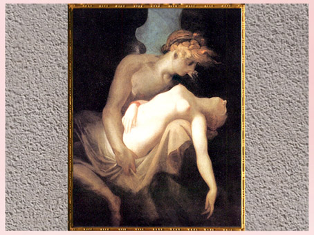  D’après Éros et Psyché, de Johann Heinrich Füssli, 1810, huile sur toile, début XIXe siècle. (Marsailly/Blogostelle)