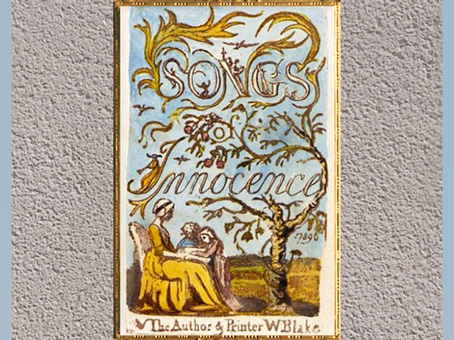 D'après Songs of Innocence, de William Blake, plume, encre, aquarelle,1789, fin XVIIIe siècle. (Marsailly/Blogostelle)