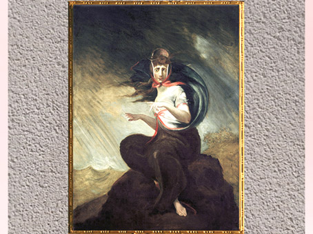 D’après The Crazy Kate, de Johann Heinrich Füssli,1806-1907, huile sur toile, début XIXe siècle. (Marsailly/Blogostelle)