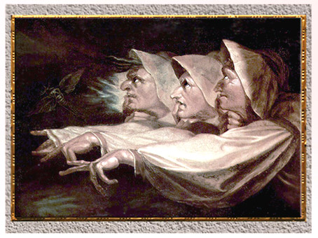 D’après Les Sœurs étranges ou Les trois sorcières, de Johann Heinrich Füssli, 1783, huile sur toile, fin XVIIIe siècle. (Marsailly/Blogostelle)