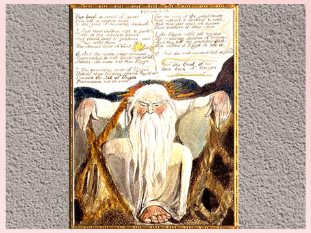 D’après Urizen, The First Book of Urizen, de William Blake, 1794, fin XVIIIe siècle. (Marsailly/Blogostelle)