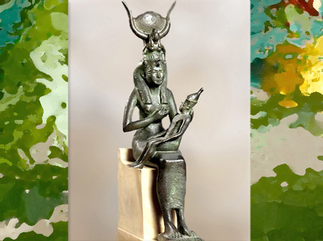 D'après la déesse Isis, grande divinité égyptienne protectrice de la vie. (Marsailly/Blogostelle)