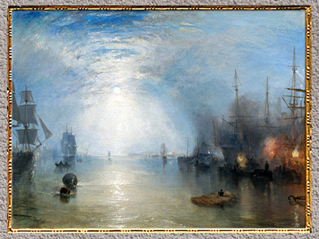 D'après l'art de William Turner, sommaire, XVIIIe-XIXe siècle. (Marsailly-Blogostelle)