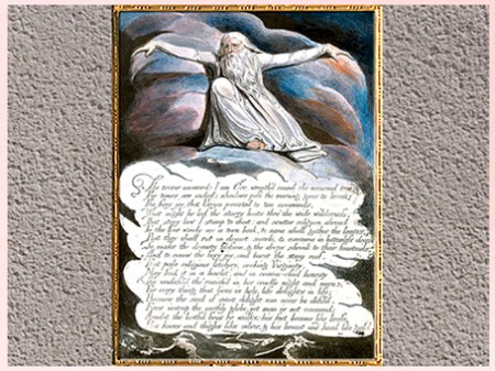 D’après America a Prophecy, Orc, William Blake,1793, gravure, encre, aquarelle, fin XVIIIe siècle (Marsailly/Blogostelle)