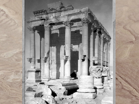 D'après le sanctuaire de Baalshamîn, cité antique de Palmyre, Ier-IIIe siècle, Syrie. (Marsailly/Blogostelle)