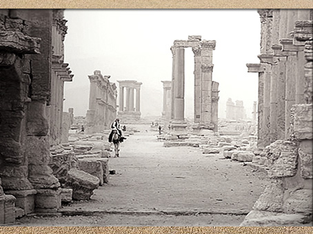 D’après les vestiges antiques de la cité de Palmyre, Ier-IIIe siècle, Syrie (Marsailly/Blogostelle)