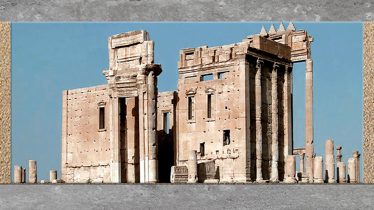 D'après les vestiges antiques de Palmyre. (Marsailly/Blogostelle)