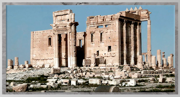 D'après le grand temple de Baal, Ier-IIIe siècle, antique Palmyre, Syrie. (Marsailly/Blogostelle)