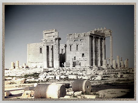 D'après le temple de Bêl-Baal, cité antique de Palmyre, Ier-IIIe siècle, Syrie. (Marsailly/Blogostelle)