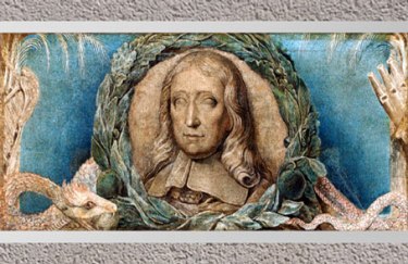 D’après John Milton, de William Blake, 1800-1803, encre et tempera sur toile, début XIXe siècle. (Marsailly/Blogostelle) 