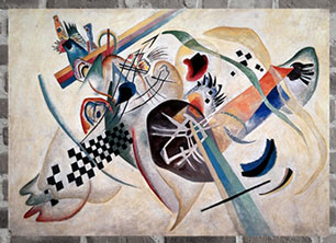 D'après Kandinsky, Histoire de l'art, XXe siècle. (Marsailly/Blogostelle)