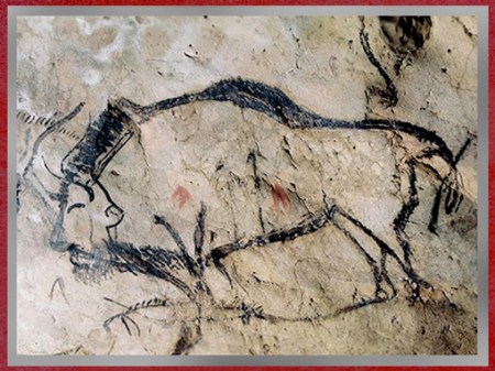 D'après la chasse au bison, sommaire Préhistoire, histoire de l'art. (Marsailly/Blogostelle)