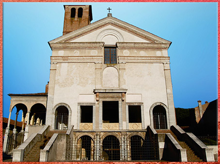 D’après San Sebastiano, architecte Leon Battista Alberti, 1460, Mantoue, XVe siècle, Quattrocento, Renaissance italienne. (Marsailly/Blogostelle)