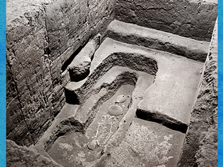 D’après une tombe, vestiges du village de Banpo, province du Shaanxi, culture de Yangshao, 5000- 2500 avjc, néolithique, Chine ancienne. (Marsailly/Blogostelle)