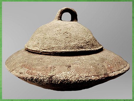 D’après une marmite,  terre cuite, culture de Yangshao, 5000- 2500 avjc, Henan, néolithique, Chine ancienne. (Marsailly/Blogostelle) 