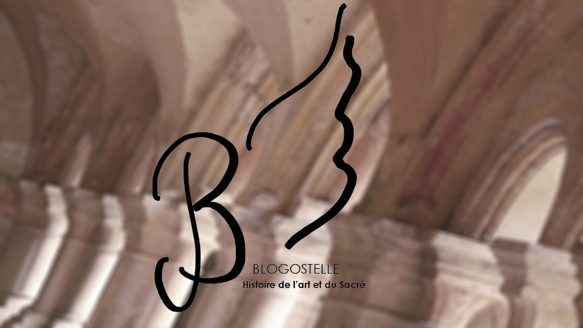 Blogostelle, histoire de l'Art et du Sacré. Logo 🄫 Romane Assailly pour Blogostelle. (Marsailly/Blogostelle)