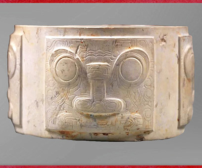 D'après des jades néolithiques, Chine ancienne, sommaire, histoire de l'art. (Marsailly/Blogostelle)