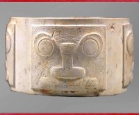 D'après des jades néolithiques, Chine ancienne, sommaire, histoire de l'art. (Marsailly/Blogostelle)