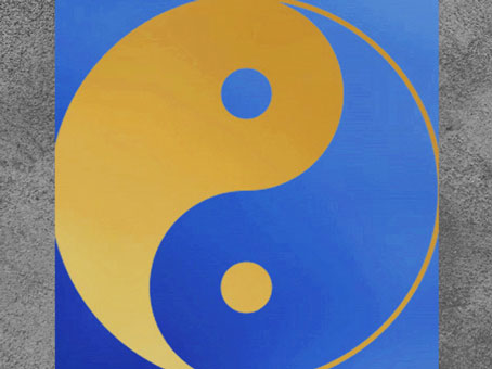 D’après le symbole du Yin et du Yang, taì jí tú,, le Yin contenant du Yang et vice-versa, Chine ancienne. (Marsailly/Blogostelle) 