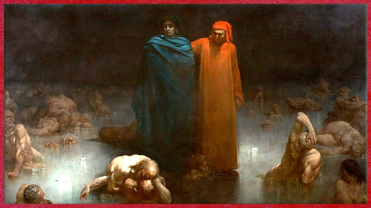 D'après Dante et Virgile, neuvième cercle de l'Enfer, Gustave Doré, XIXe siècle. (Marsailly/Blogostelle)