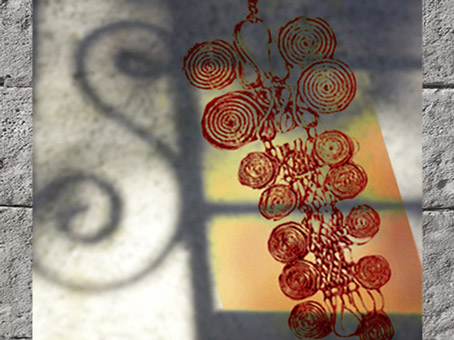 D'après des fibules celtiques, double spirale. (Marsailly/Blogostelle)