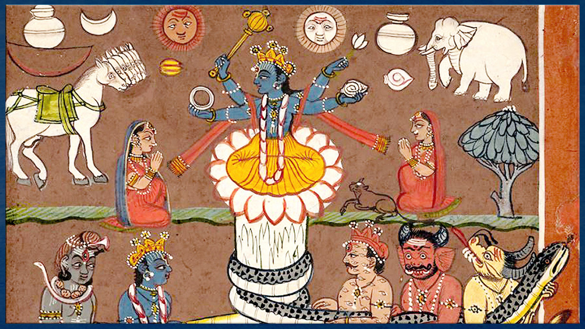 D’après la mythologie hindoue, histoire du Sacré, Inde ancienne. (Marsailly/Blogostelle)