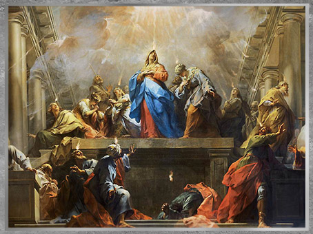 D'après La Pentecôte, Jean Restout, 1732, huile sur toile, France, XVIIIe siècle. (Marsailly/Blogostelle)