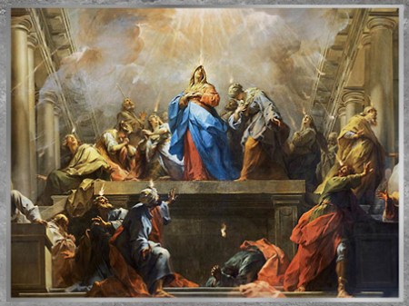 D'après La Pentecôte, Jean Restout, 1732, huile sur toile, France, XVIIIe siècle. (Marsailly/Blogostelle)