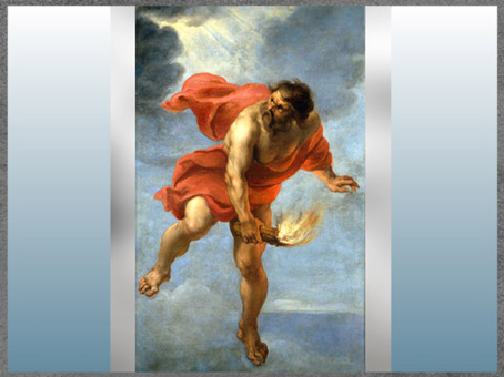 D’après Prométhée apportant le feu aux hommes, Jan Cossiers, 1636-1638, huile sur toile, XVIIe siècle. (Marsailly/Blogostelle)