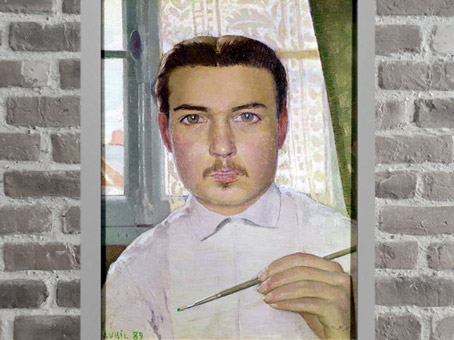 D’après un autoportrait à l’âge de dix-huit ans, Maurice Denis, 1889, huile sur toile, France, fin XIXe siècle. (Marsailly/Blogostelle)