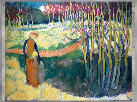 D’après Motif Romanesque, Maurice Denis, 1890, huile sur toile, France, fin XIXe siècle. (Marsailly/Blogostelle)