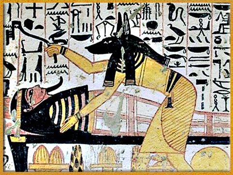 D'après le dieu Anubis, sommaire, Histoire du Sacré. (Marsailly/Blogostelle)